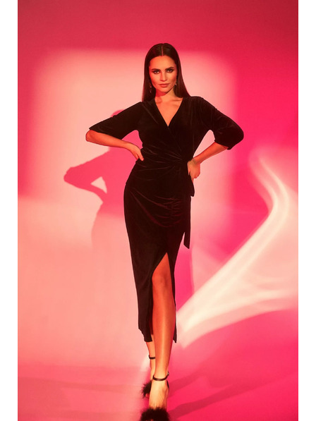 Moodo Žametna krilo z rozparkom Moodo