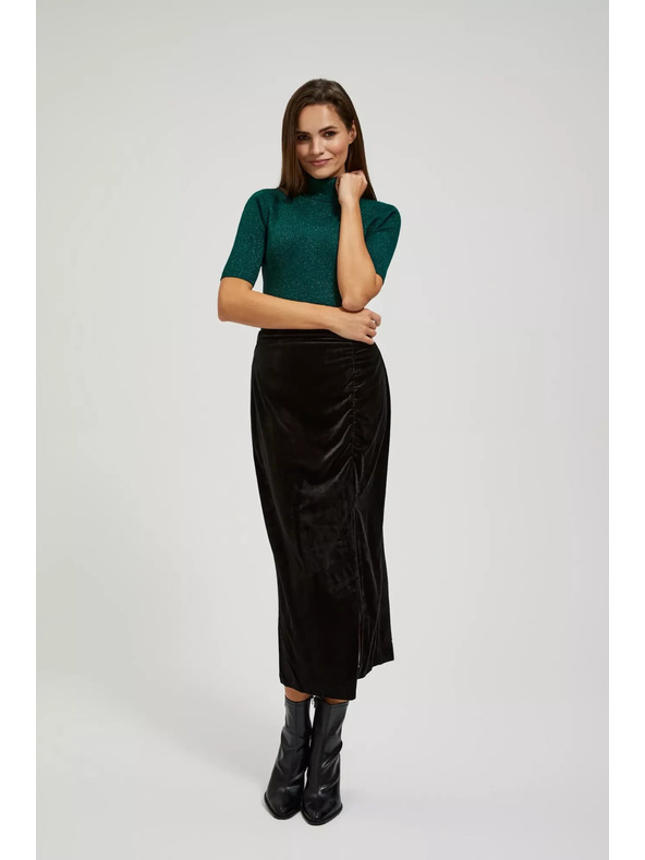 Moodo Žametna krilo z rozparkom Moodo