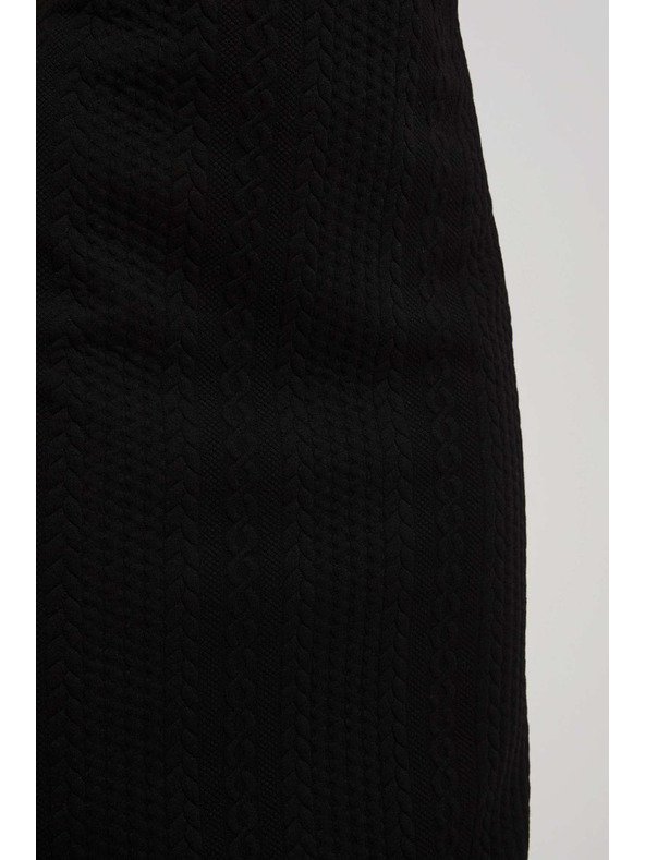 Moodo Svinčna krilo s puloverjevim vzorcem črna Moodo