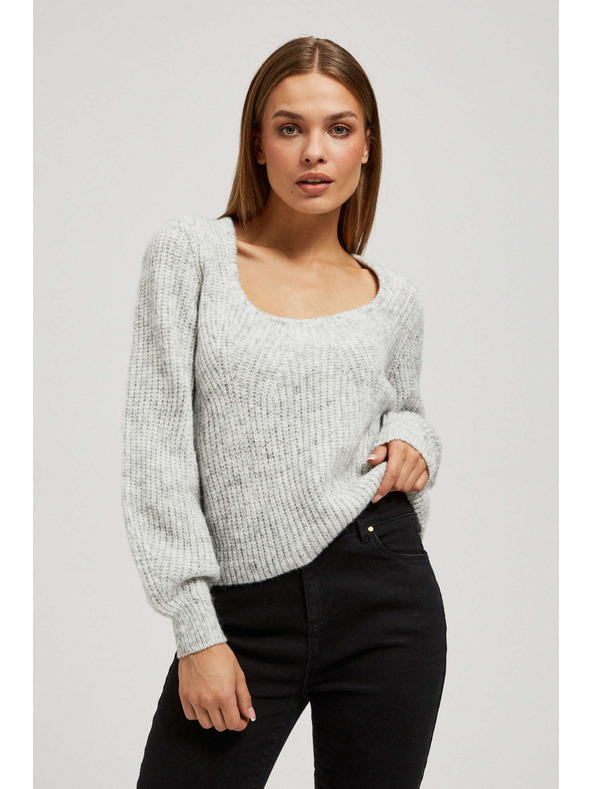 Moodo Pulover z izrezom Moodo