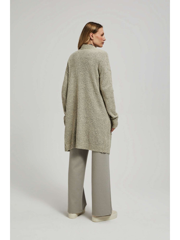 Moodo Dolg pesek kardigan z žepi Moodo