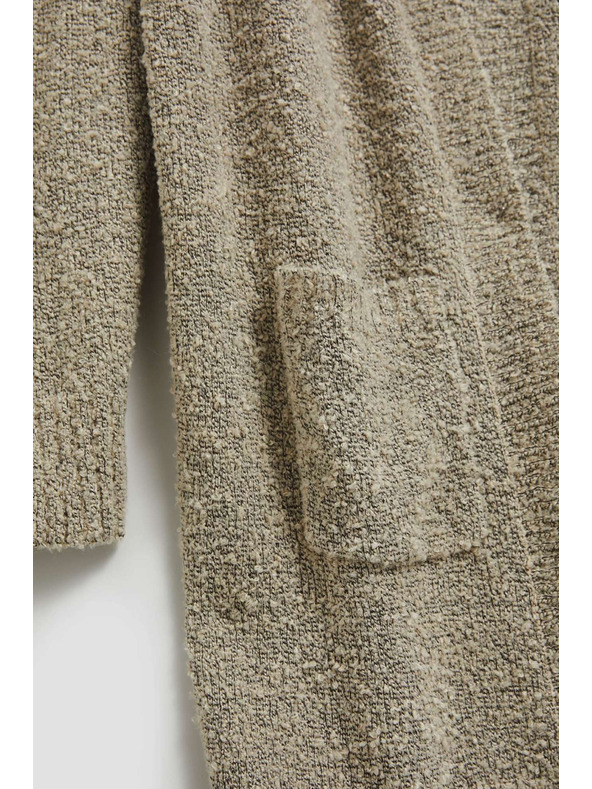 Moodo Dolg pesek kardigan z žepi Moodo