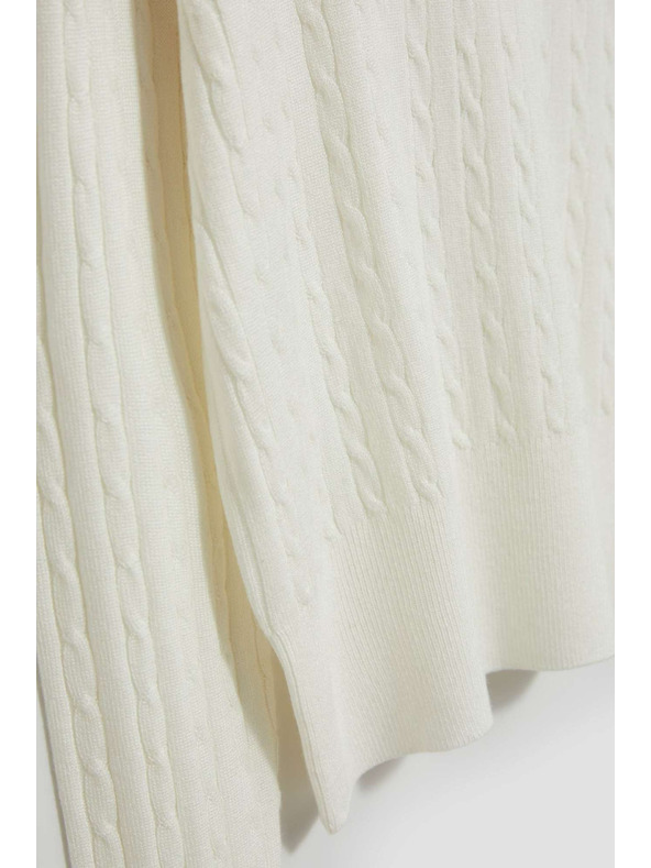 Moodo Tanek perleščast pulover z rolakom Moodo