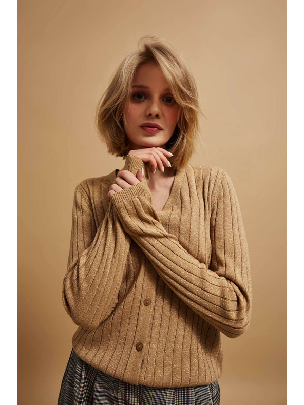 Moodo Pulover z metalnim thread-om Moodo