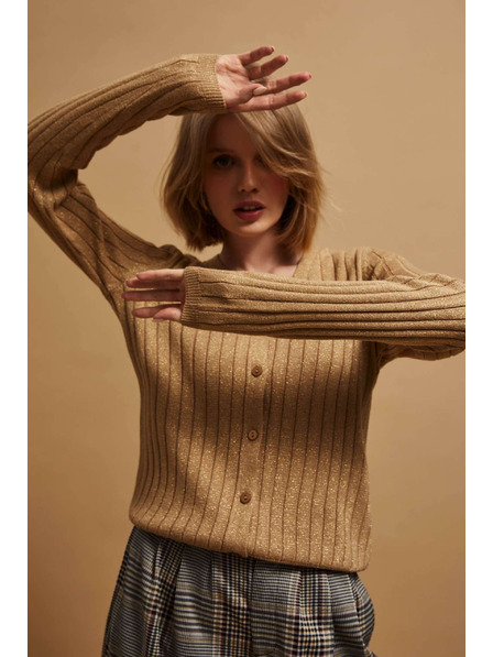 Moodo Pulover z metalnim thread-om Moodo