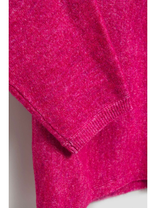 Moodo Fuksijski pulover s 3/4 rokavi Moodo