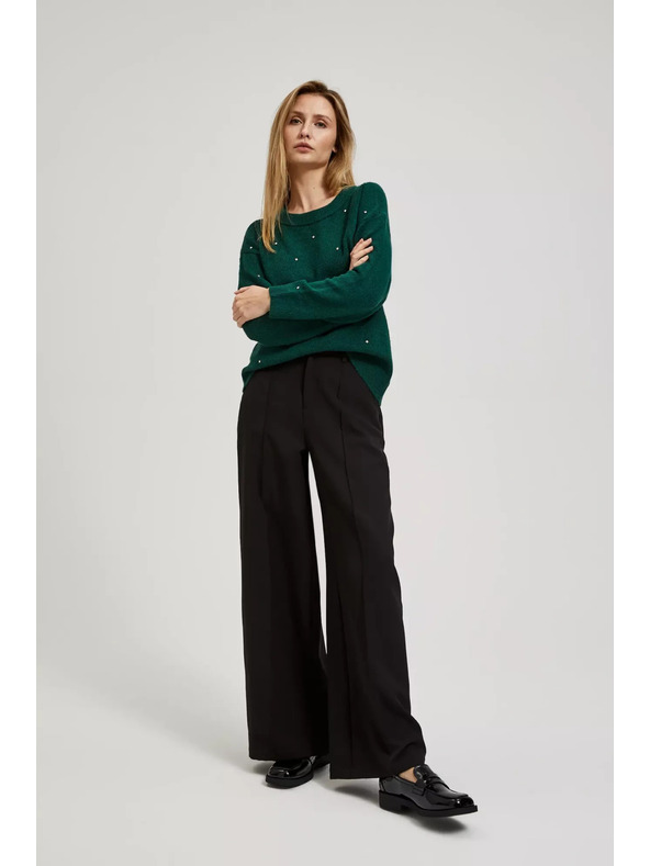 Moodo Pulover z cirkonskimi kamni Moodo