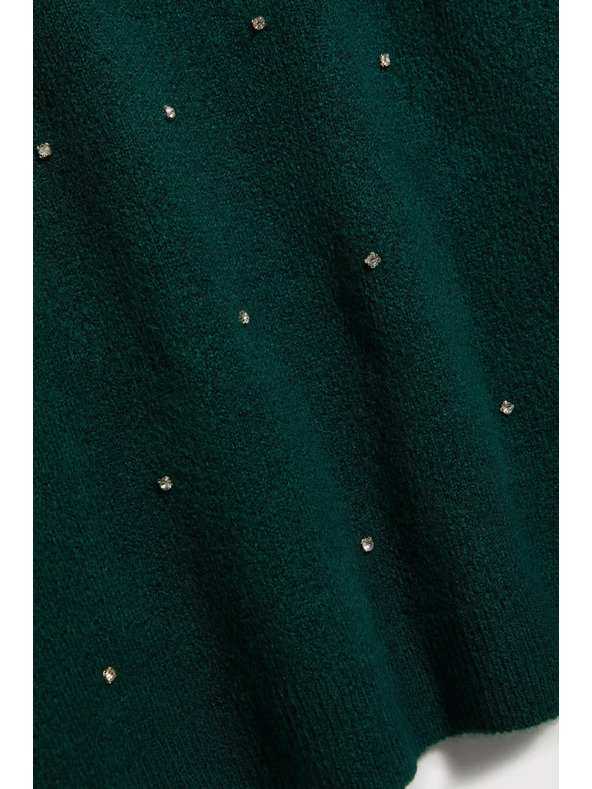 Moodo Pulover z cirkonskimi kamni Moodo