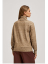 Moodo Pulover z ovratnikom bež Moodo