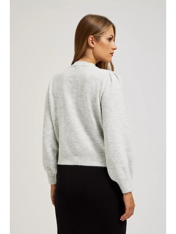 Moodo Kardigan z okrasnimi gumbi Moodo