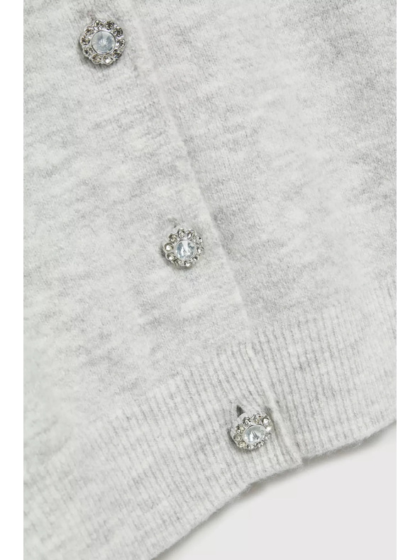 Moodo Kardigan z okrasnimi gumbi Moodo