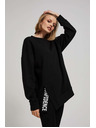 Moodo Oversized pulover z napisom Moodo
