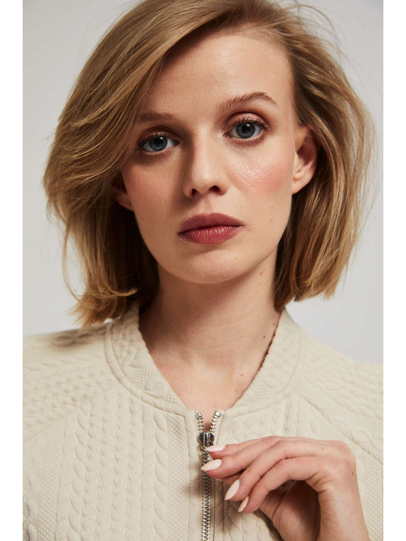 Moodo Zapenjiva jopa z žepi Moodo