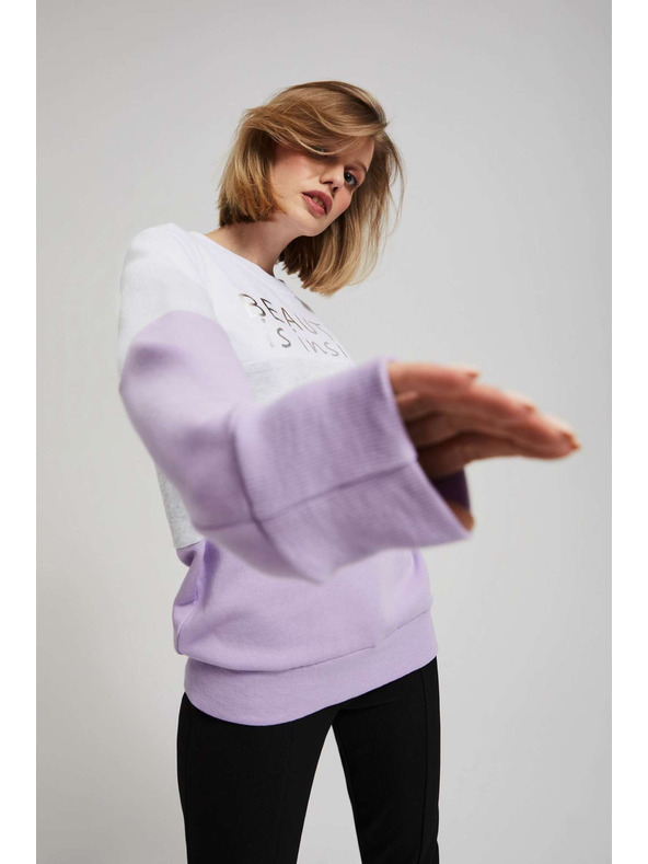 Moodo Pulover s potiskom sivke Moodo