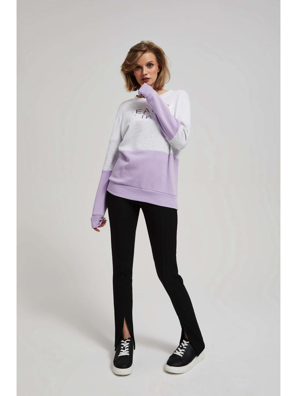 Moodo Pulover s potiskom sivke Moodo