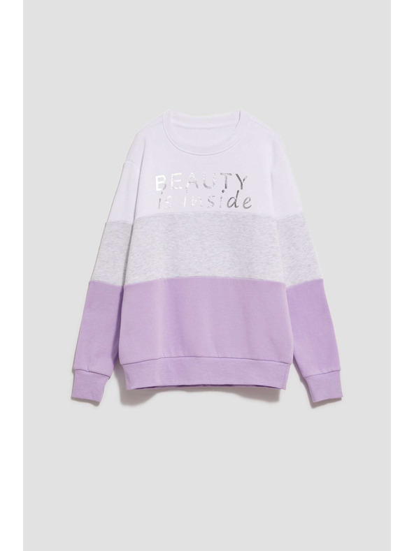 Moodo Pulover s potiskom sivke Moodo