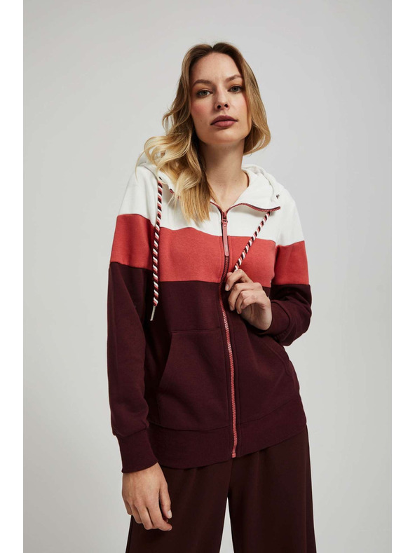 Moodo Kostanjeva hoodie Moodo