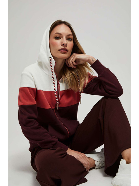 Moodo Kostanjeva hoodie Moodo