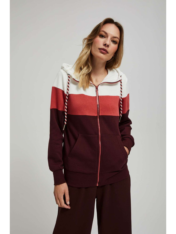Moodo Kostanjeva hoodie Moodo