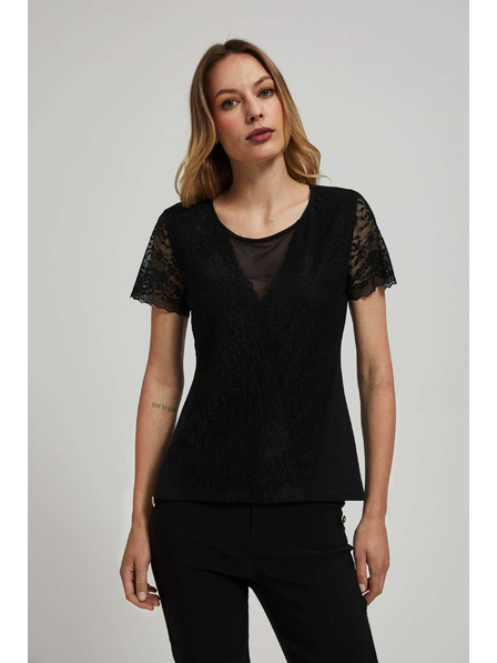 Moodo Čipkasta bluza Moodo