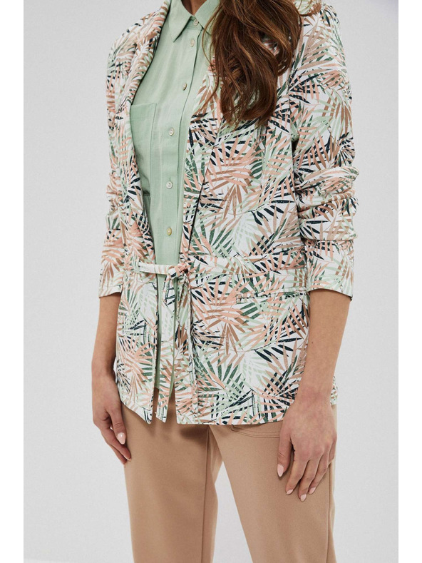 Moodo Suknjič s tropskim vzorcem Moodo