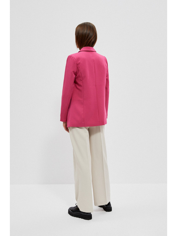 Moodo Gladko rožnato suknjič Moodo