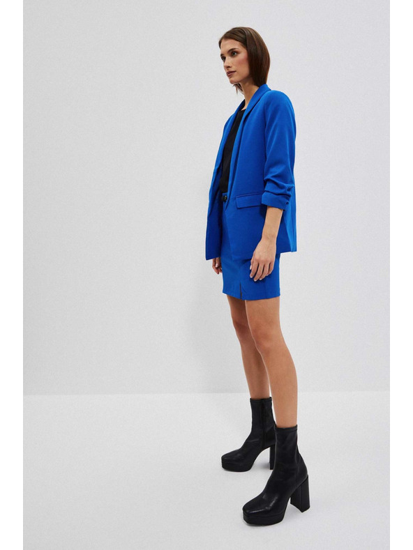 Moodo Gladko modro suknjič Moodo