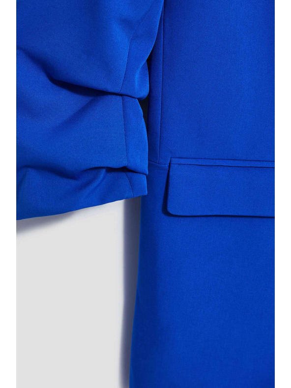 Moodo Gladko modro suknjič Moodo