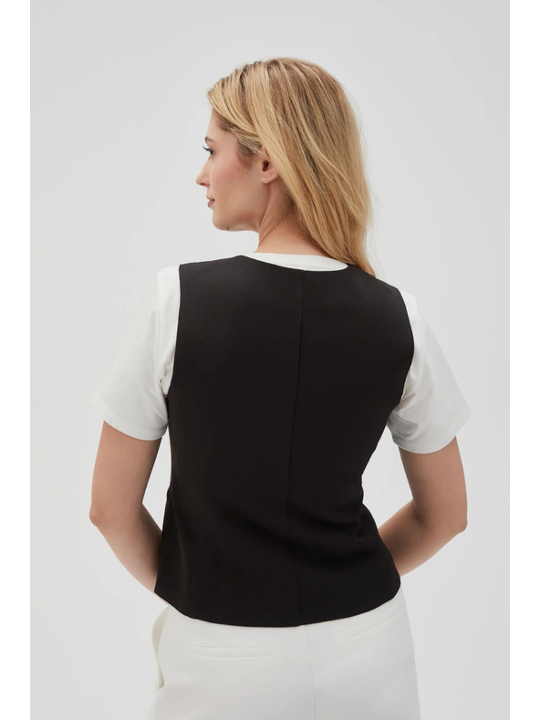 Moodo Črn svečani telovnik Moodo