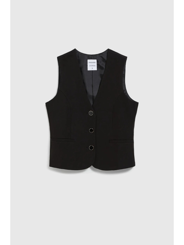 Moodo Črn svečani telovnik Moodo