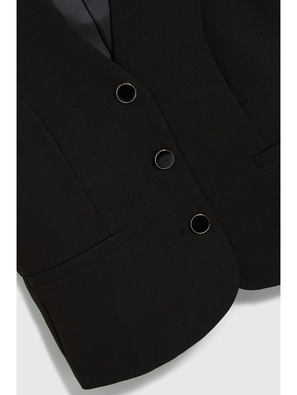 Moodo Črn svečani telovnik Moodo