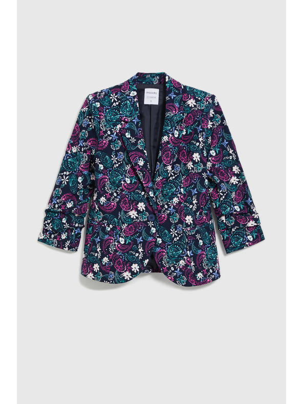 Moodo Suknjič s 3/4 rokavi temno moder Moodo