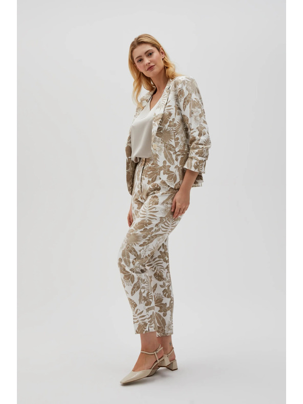 Moodo Suknjič z vzorcem bež Moodo