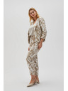 Moodo Suknjič z vzorcem bež Moodo