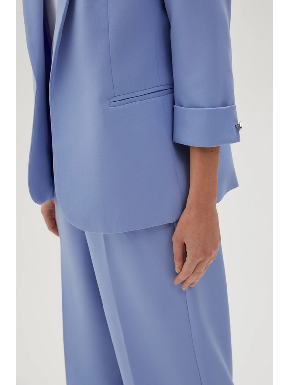 Moodo Suknjič s 3/4 rokavi svetlo moder Moodo