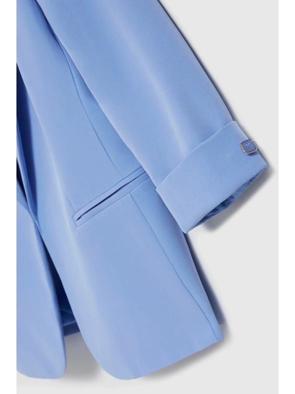 Moodo Suknjič s 3/4 rokavi svetlo moder Moodo