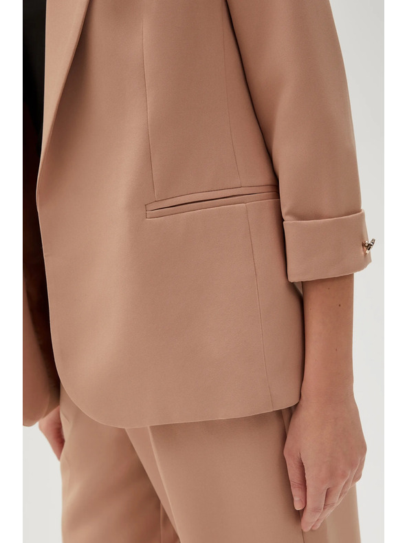 Moodo Suknjič s 3/4 rokavi bež Moodo