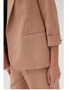 Moodo Suknjič s 3/4 rokavi bež Moodo