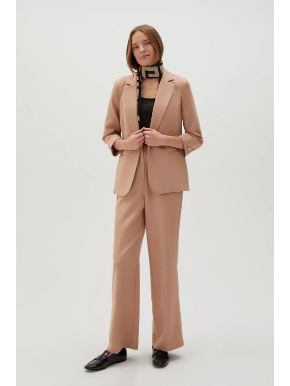 Moodo Suknjič s 3/4 rokavi bež Moodo