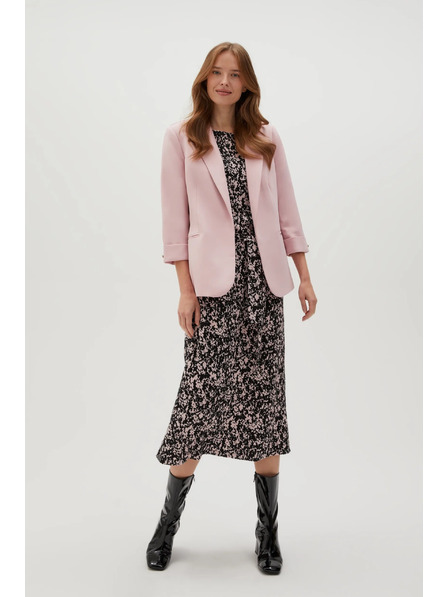 Moodo Suknjič s 3/4 rokavi rožnat Moodo