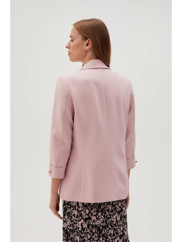 Moodo Suknjič s 3/4 rokavi rožnat Moodo