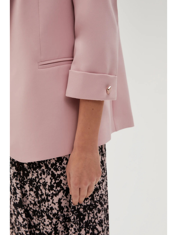 Moodo Suknjič s 3/4 rokavi rožnat Moodo