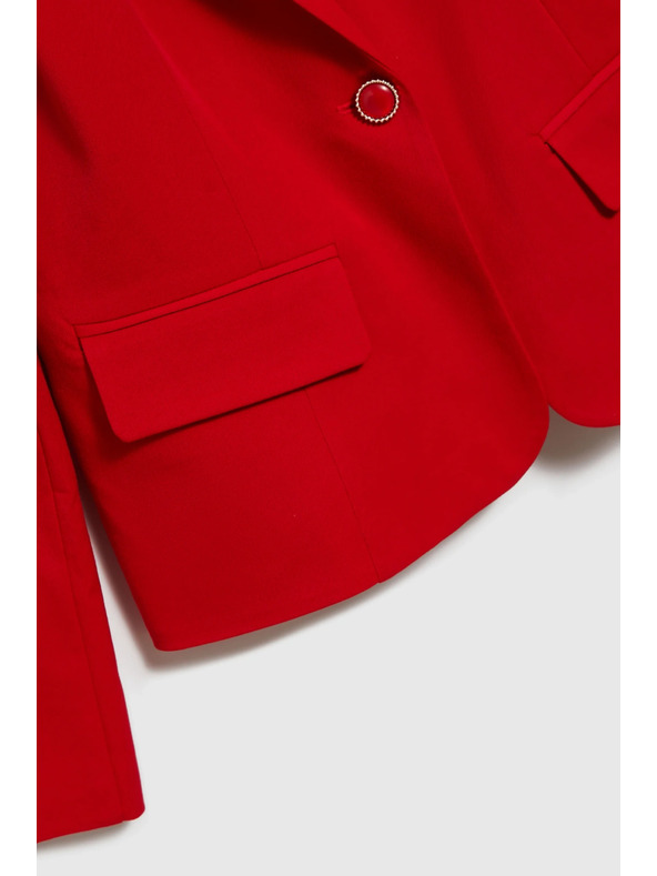 Moodo Kratek suknjič rdeč Moodo