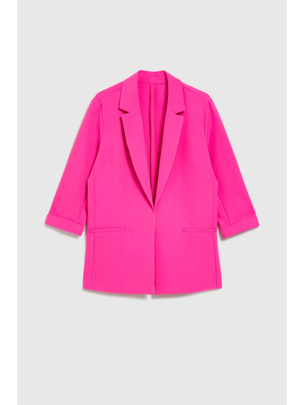 Moodo Suknjič s 3/4 rokavi rožnat Moodo