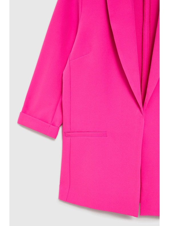 Moodo Suknjič s 3/4 rokavi rožnat Moodo