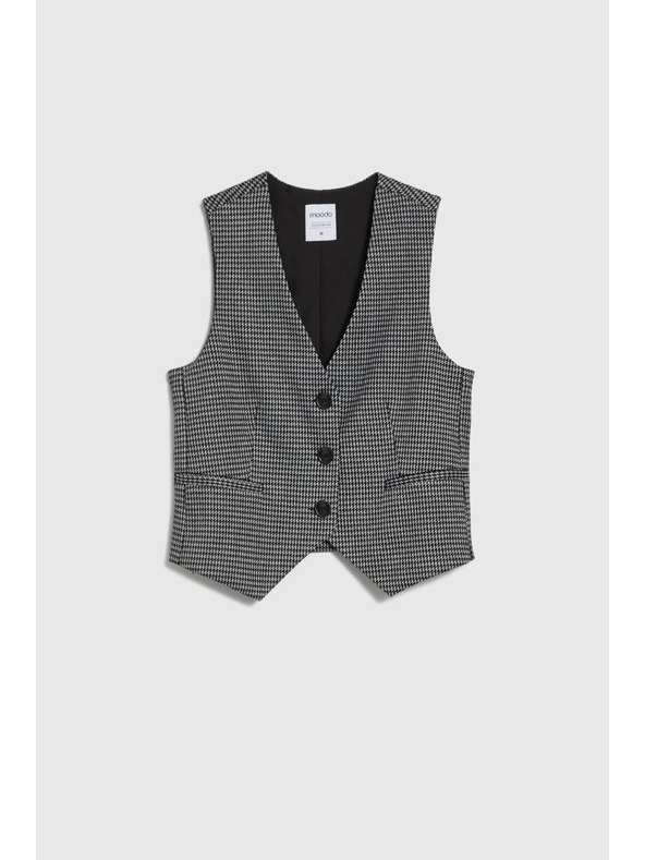 Moodo Eleganten telovnik siv Moodo