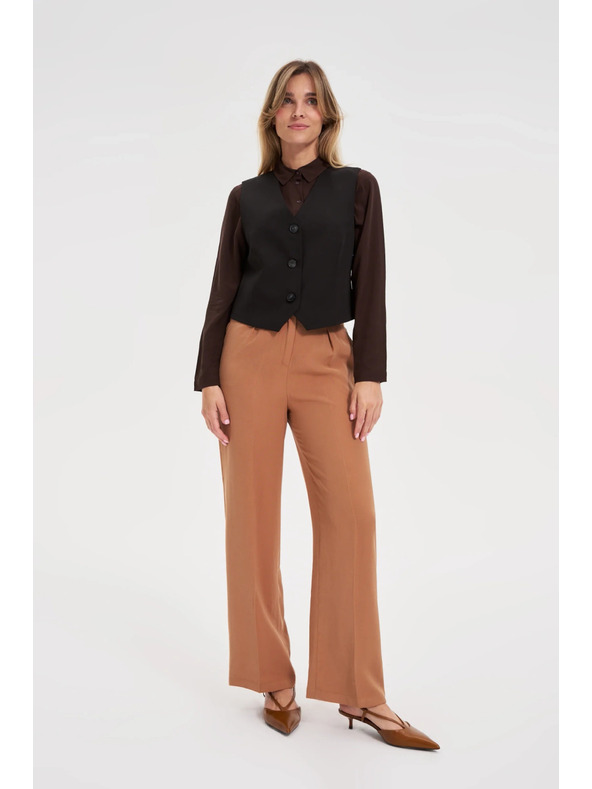 Moodo Eleganten črn telovnik Moodo