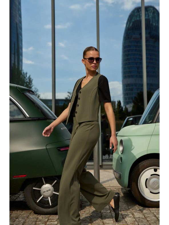 Moodo Telovnik olivno zelen Moodo