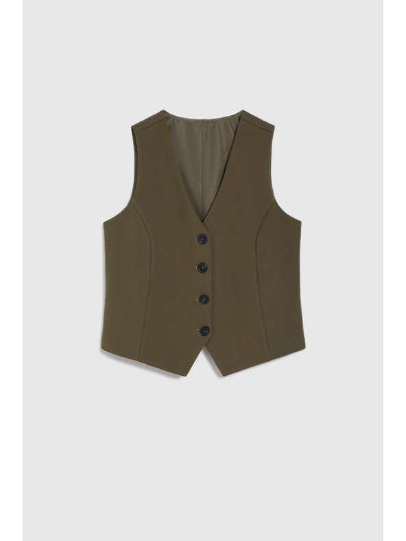 Moodo Telovnik olivno zelen Moodo