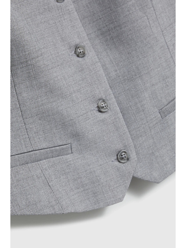 Moodo Eleganten telovnik siv Moodo